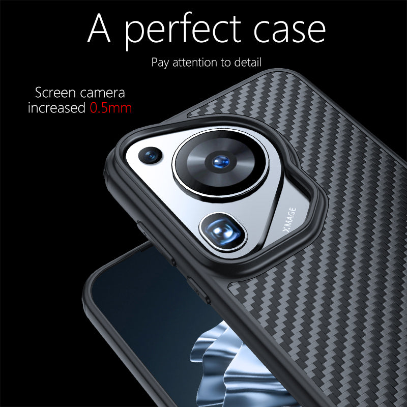 For Huawei Pura 70 Ultra Case Aramid Fiber Super Slim Phone Cover Compatible with MagSafe Charging For Huawei Pura 70 Ultra Case Aramid Fiber Super Slim Phone Cover Compatible with MagSafe Charging